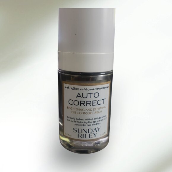 Sunday Riley Auto Correct Brightening And Depuffing Eye Cream - 0.5 fl oz